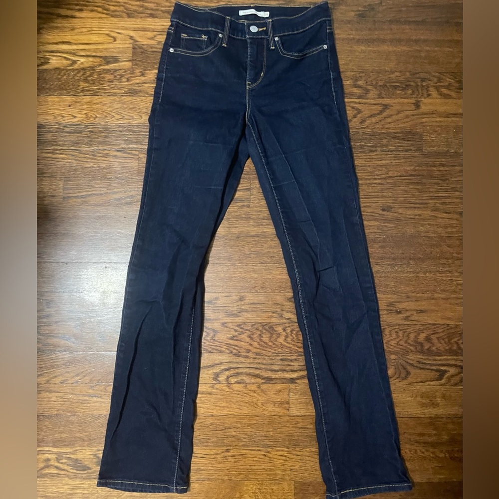 Levi’s 314 shaping straight jeans